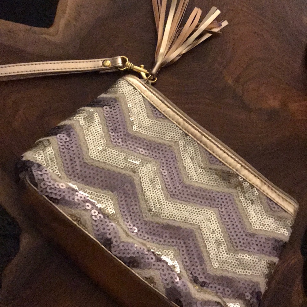 Sequin Pouch